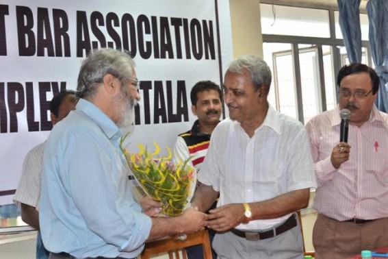 HC Bar Asso felicitates SC Justice MB Lokur HC Bar Asso felicitates SC Justice MB Lokur